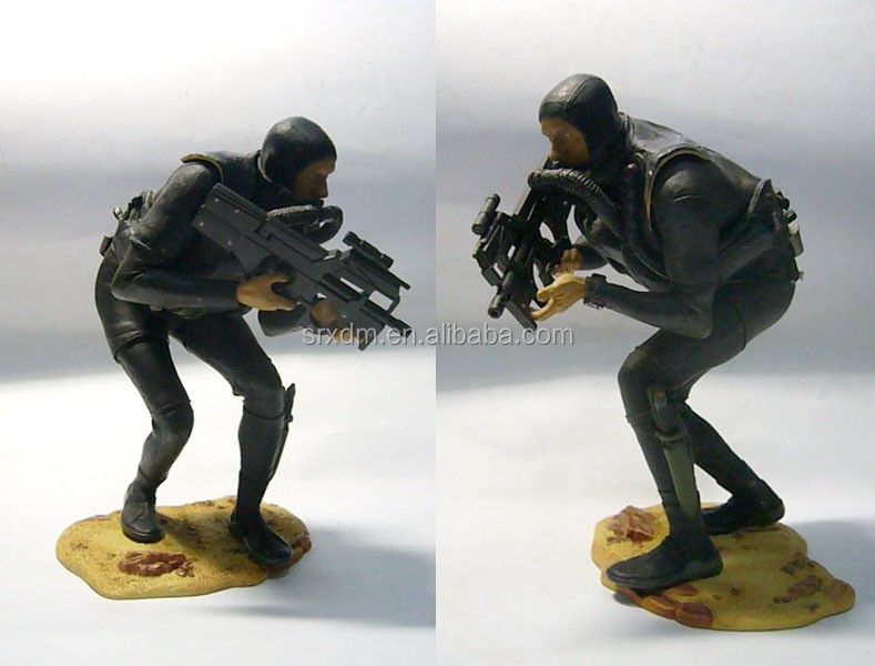 Custom Military Action Figures With Equipment,Oem Pvc Toy Soldier,Army