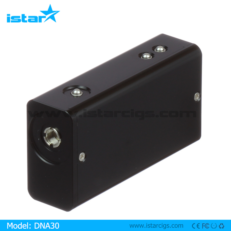 2014 new vape mod HANA MODZ 18650 DNA30 box mod,30 watt ecig BOX V3 ecig mod dna model