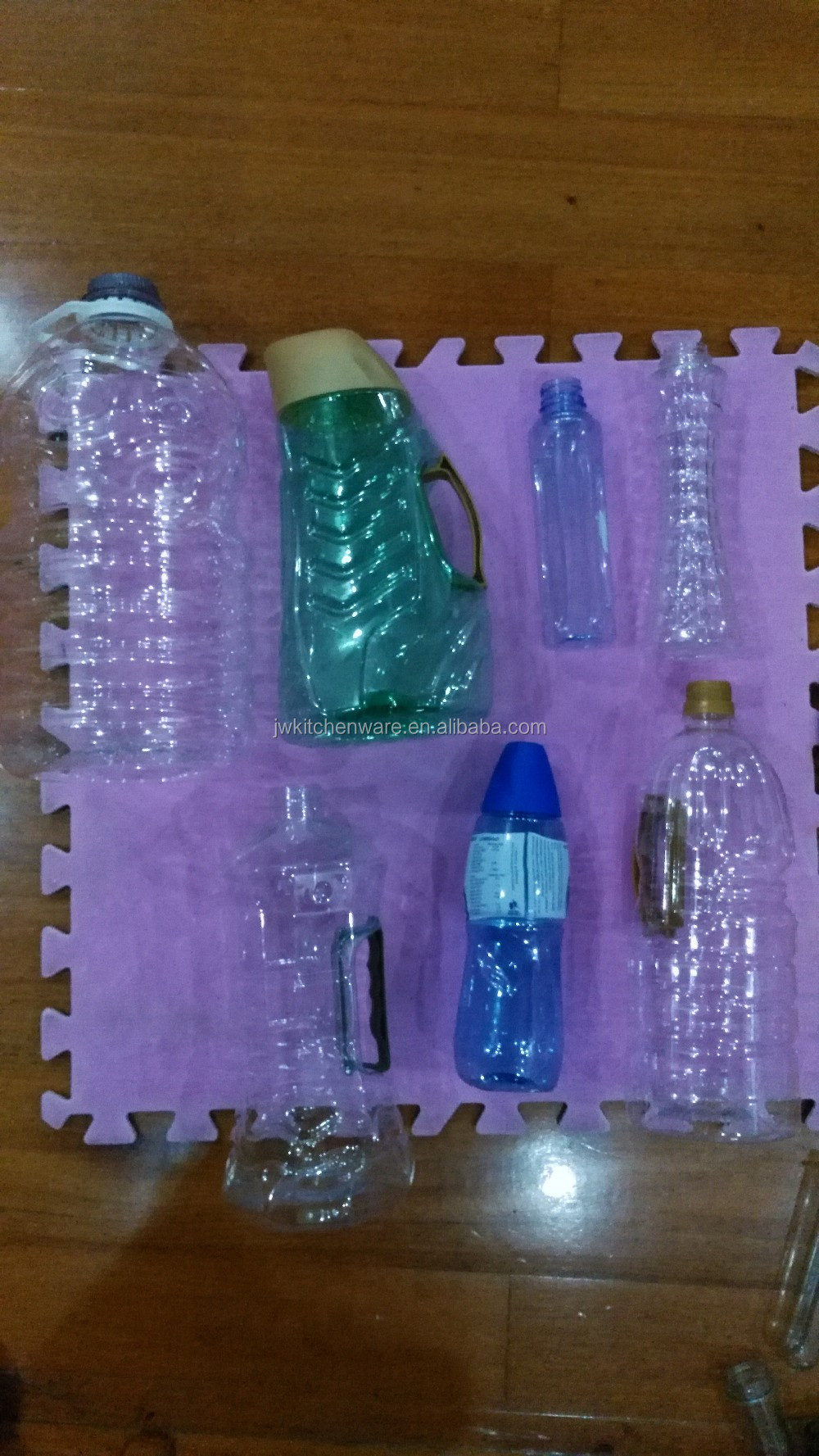 カスタムブロープラスチックペットボトルリフォームで寧波jiewei仕入れ・メーカー・工場
