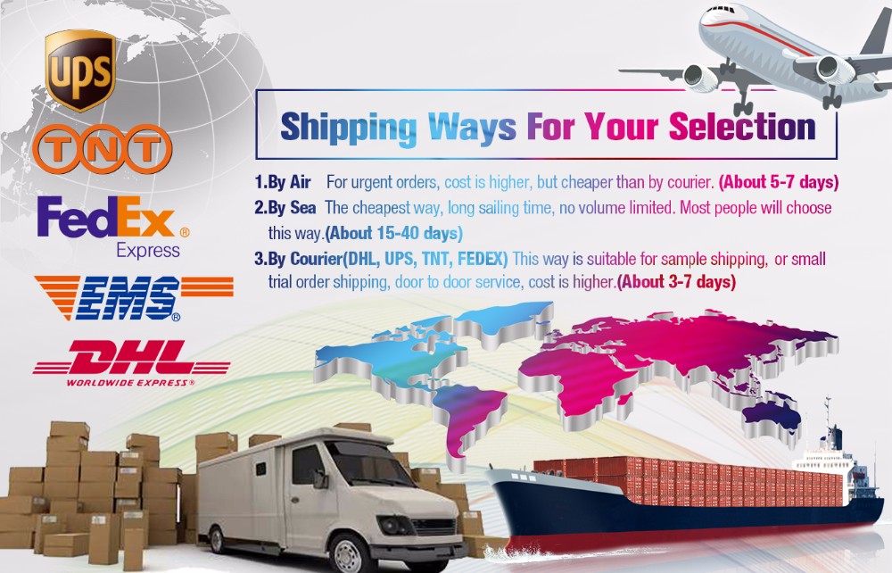 Shipping Ways For Your Selection