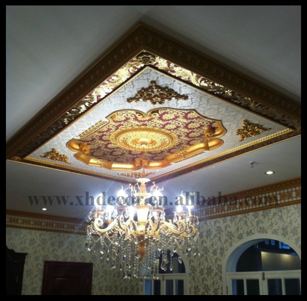 Luxury Square Ceiling Medallion Types Of Ceiling Medallion View Ceiling Medallion Xh Product Details From Guangzhou Xinhui Decoration Material Co