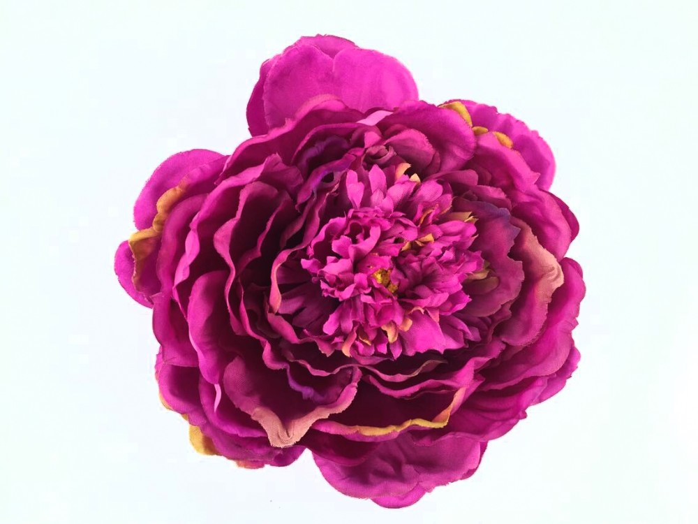 シルクブーケ卸売人工牡丹の花でガラス花瓶仕入れ・メーカー・工場