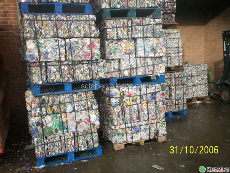 使用される飲料缶屑ubcアルミニウム工場出荷時の価格と99％99.97問屋・仕入れ・卸・卸売り