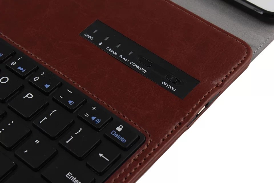 カラフルなスマート磁気カバーケース無線bluetoothのキーボードとipad用の空気問屋・仕入れ・卸・卸売り