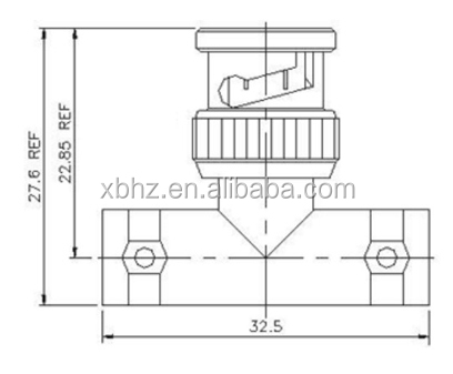 T型bncコネクタ/bncアダプタm/f/f仕入れ・メーカー・工場