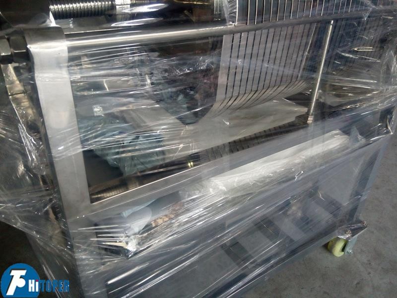 sunflower oil filter equipment multi-layer stainless steel frame filter used in food industry