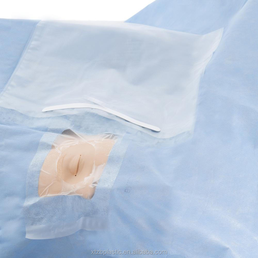 Nonwoven Heavy Duty Disposable Sterile Surgical Eye Drape Pack