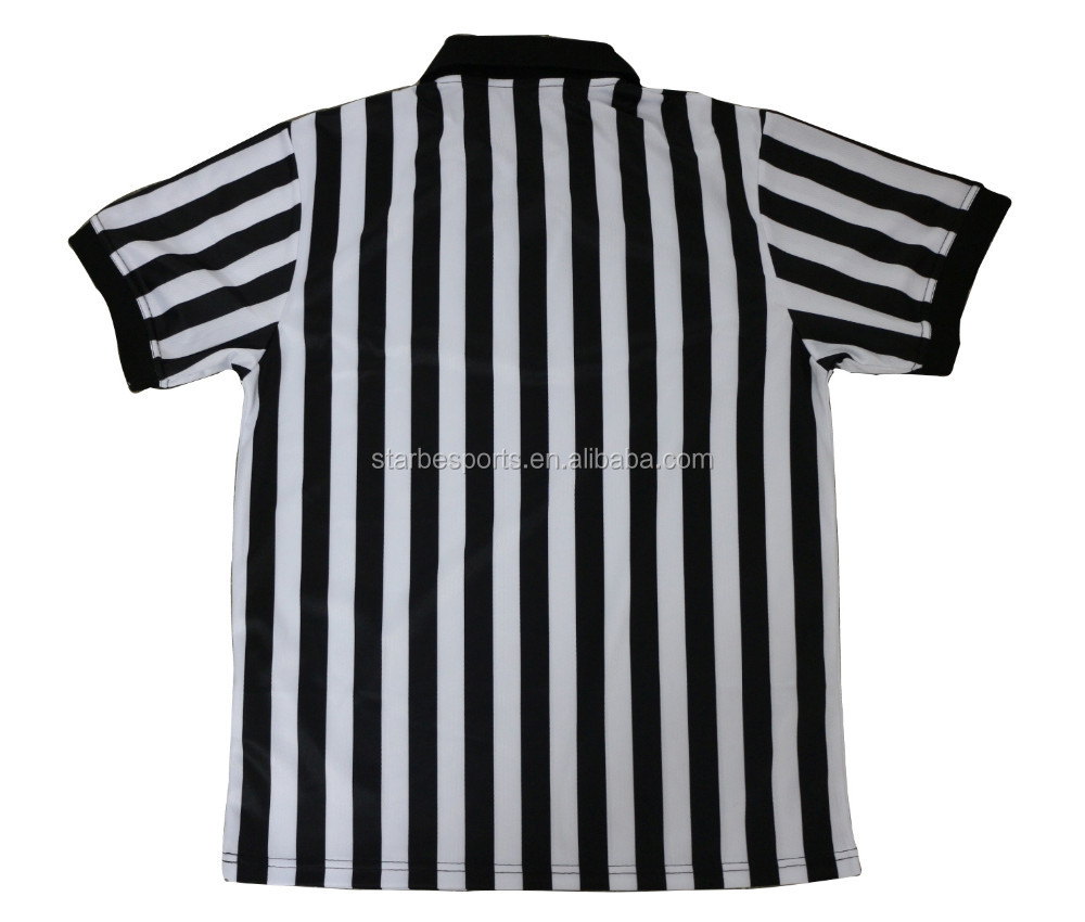 referee shirts black and white stripe