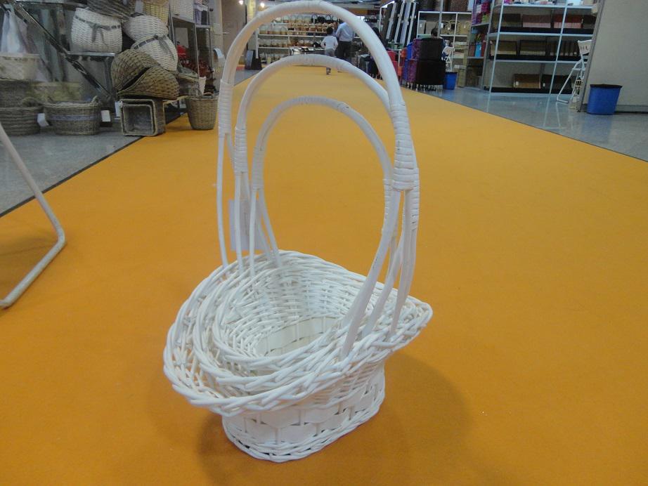 手作り籐花かごoly-pam12010仕入れ・メーカー・工場