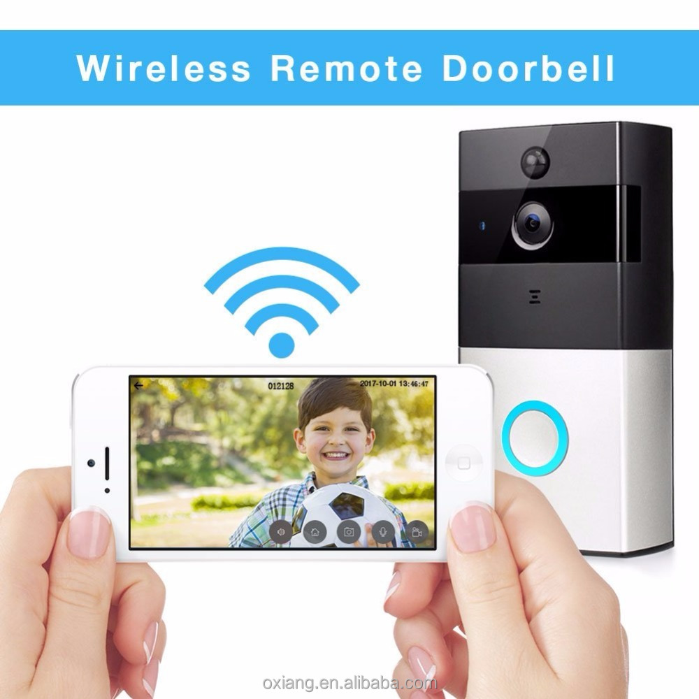 Умный дом безопасности Wi-Fi видео звонок Поддержка беспроводной разблокировать IR 720 P Wi-Fi видео-телефон двери