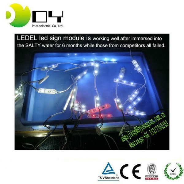 led encapsulation series  led modules   the level of exigency