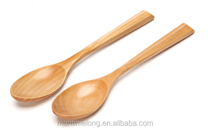 Groothandel 19 cm kleine houten lepel kookgerei hout lepel keuken ...