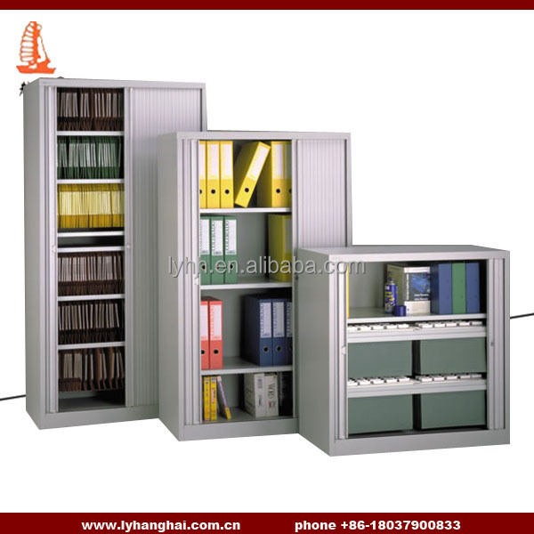 Kitchen Cabinet Roller Shutter Door Tambour Cupboard Office