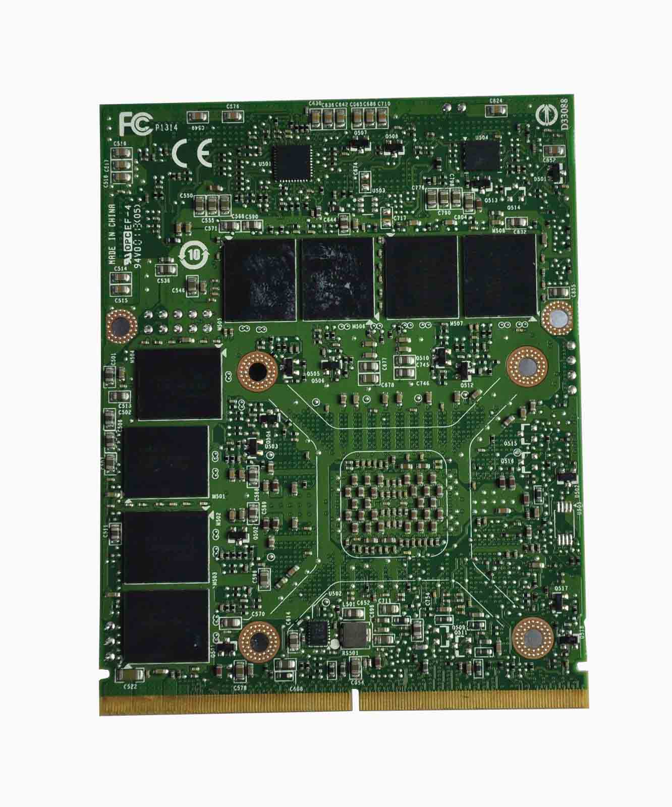 Nvidia GTX 580M 2G DDR5 Video Card N12E-GTX2-A1 graphic cards 256 bit for Alienware M17x M18x Laptop問屋・仕入れ・卸・卸売り