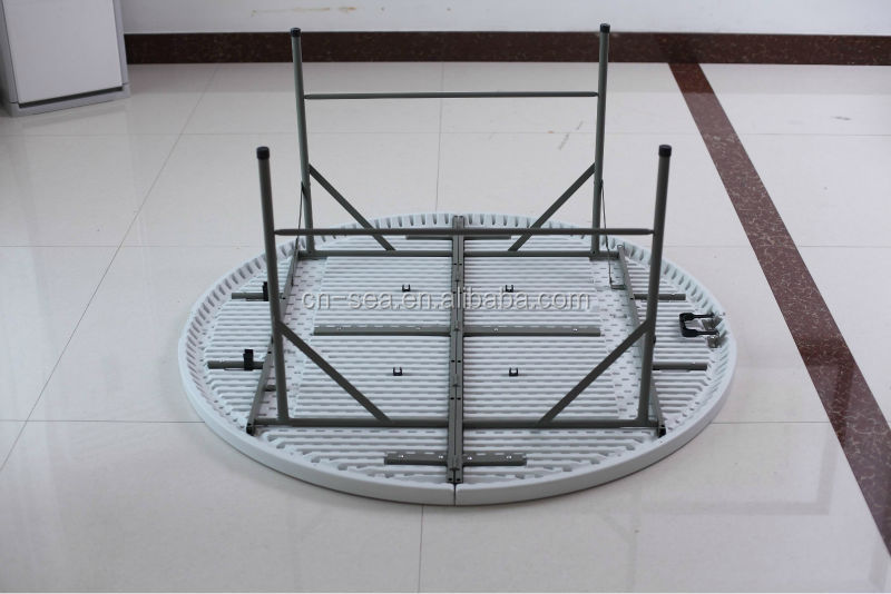 プラスチック折り畳み式の円形のダイニングテーブル1.8メートル/宴会テーブル問屋・仕入れ・卸・卸売り