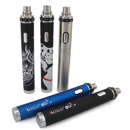 最新の電子のcig2014年ola×クールとセックスバッテリー電圧1300/1600mah3.3-5.5vトップねじれのノベルティ電子タバコ問屋・仕入れ・卸・卸売り