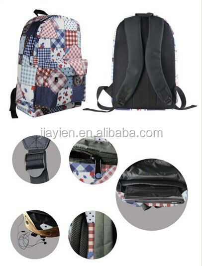 2016 New Design High Quality Brand Nylon Men's Backpacks Unisex Women Backpack Bag for Laptopwholesale backpack.jpg