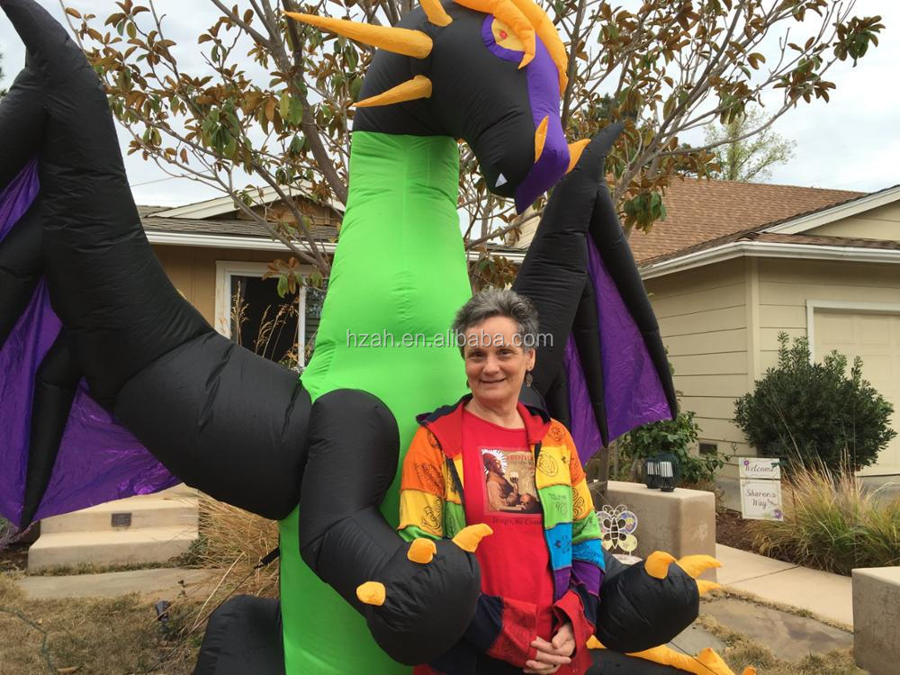 Halloween hot inflatable dragon