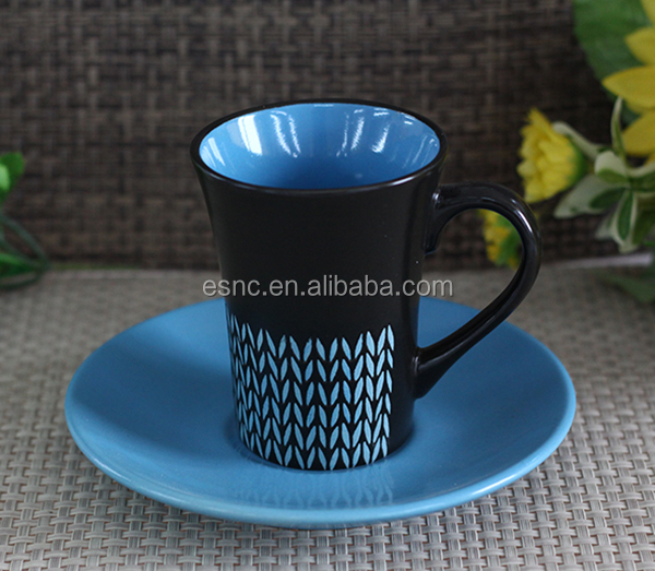 陶器のコーヒーカップの/ソーサーセット、 アンティークコーヒーカップとソーサー、 陶器のコーヒーカップのセット仕入れ・メーカー・工場