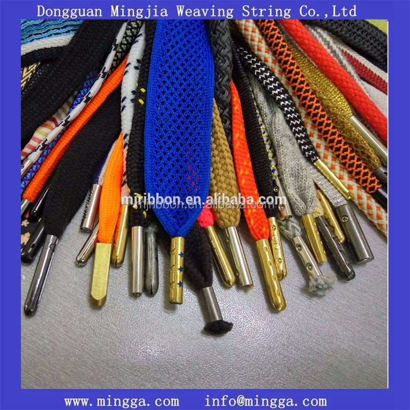 wholesale polyester drawstring cord with heat