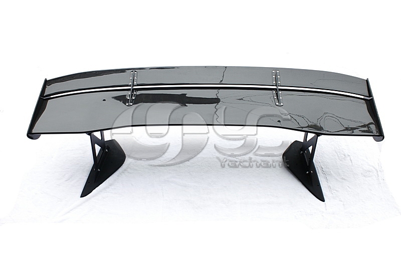 1996-2000  Mitsubishi Evolution 4-6 Voltex Type5 Style GT Wing 1600mm CF with 290mm Aluminum Stand (4).jpg