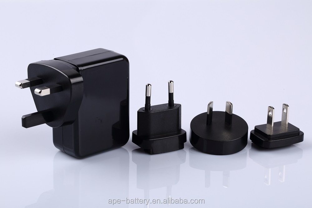 3ポートusbトラベルチャージャーを持つクアルコム2.05v/2.1a急速充電、 9v/2a、 12v/1.5a仕入れ・メーカー・工場