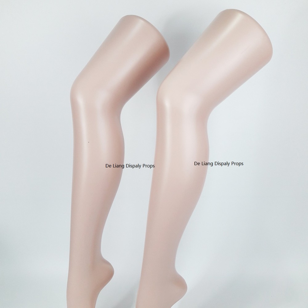 Cheap Torso Display Female Sexy Leg Mannequin Female Foot/ Shoe Mannequin Skin Color Plastic