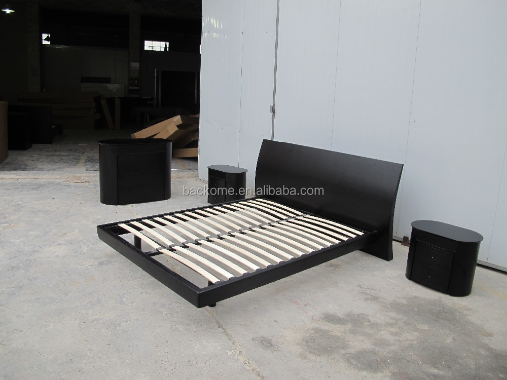 ブラックオークbedrooomモダンな家具のベッド仕入れ・メーカー・工場