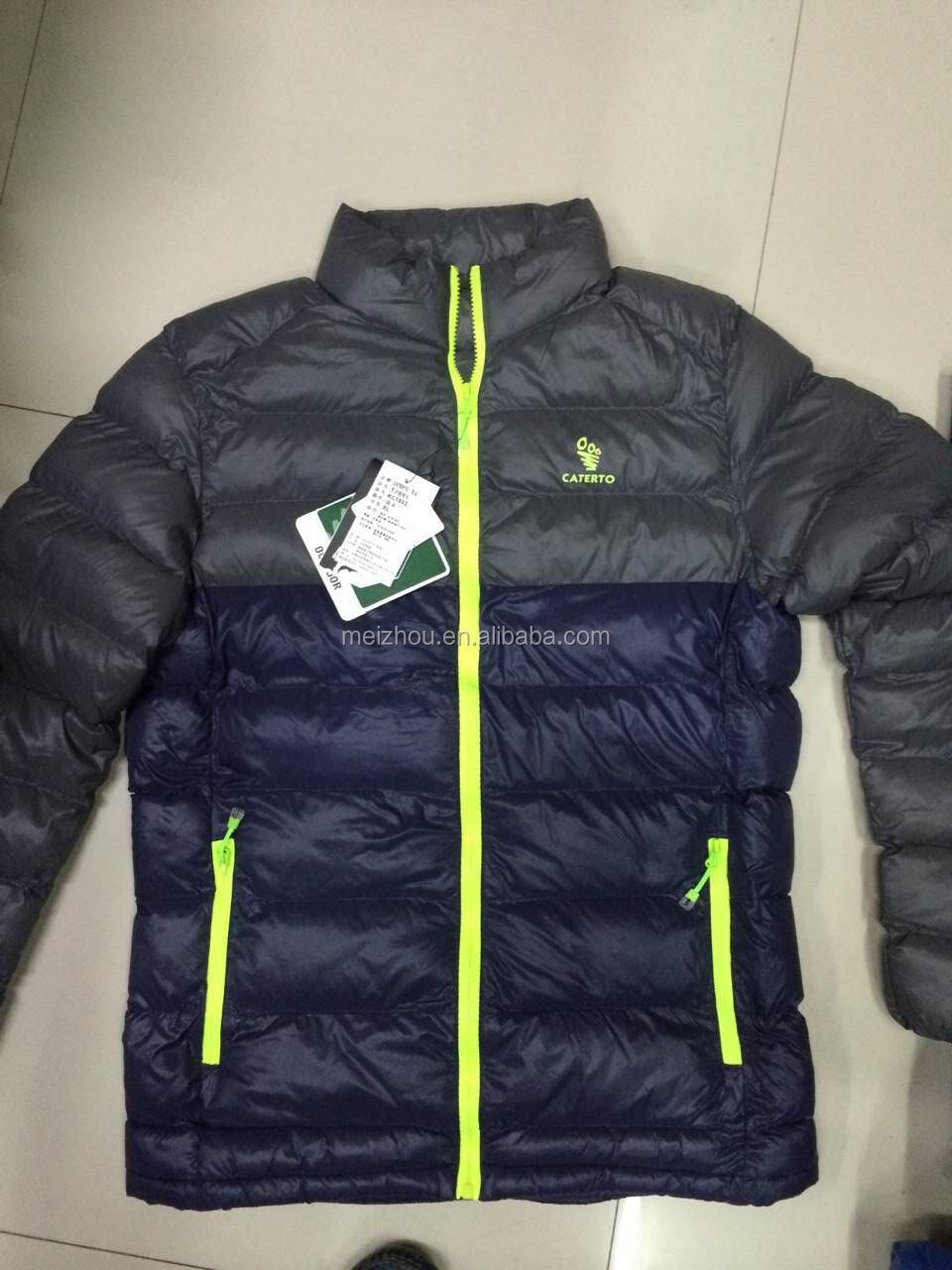 で- 株式の余暇の人の冬のジャケット( 0142- wzb)仕入れ・メーカー・工場