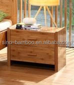 モダンなデザインの竹ベッドサイドテーブルのための寝室の家具仕入れ・メーカー・工場