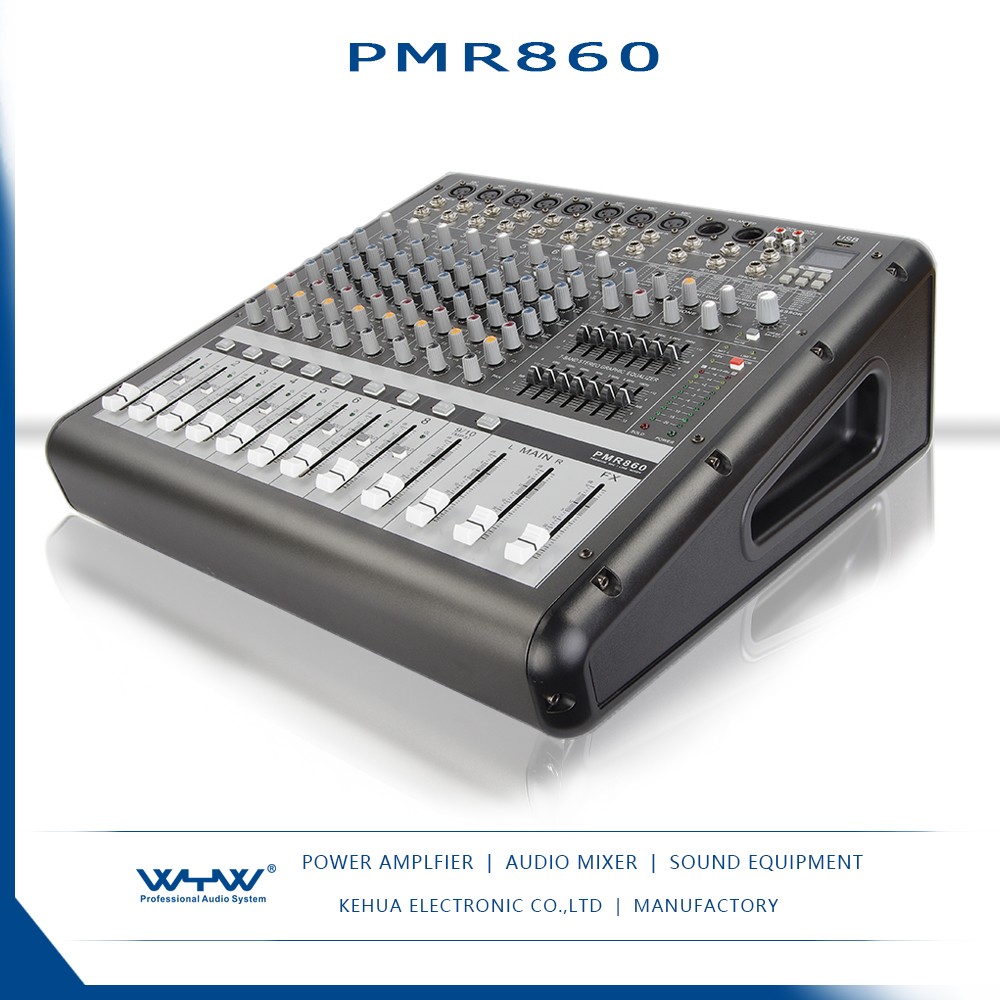 Pmr 860 Audio Mixing Console Buy Car Audio Mixer,Cheap Dj Mixer