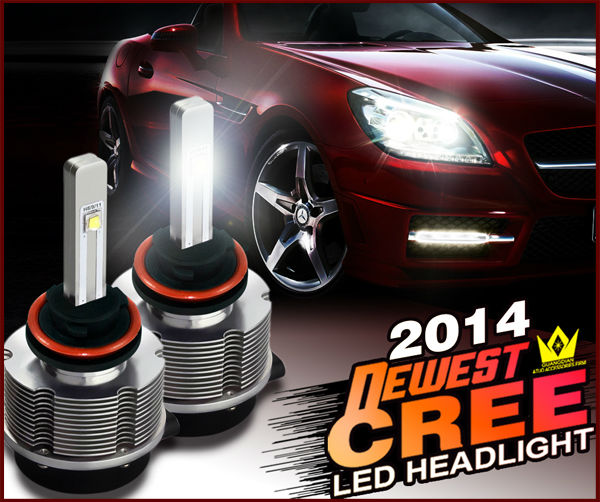 2014新登場LED バルブ HIDの時代は終わり! オールインワン CREE社 LED ホワイト6000k LED ヘッドライト＆フォグランプ H8 LEDライト ヘッドライト 1年保証問屋・仕入れ・卸・卸売り