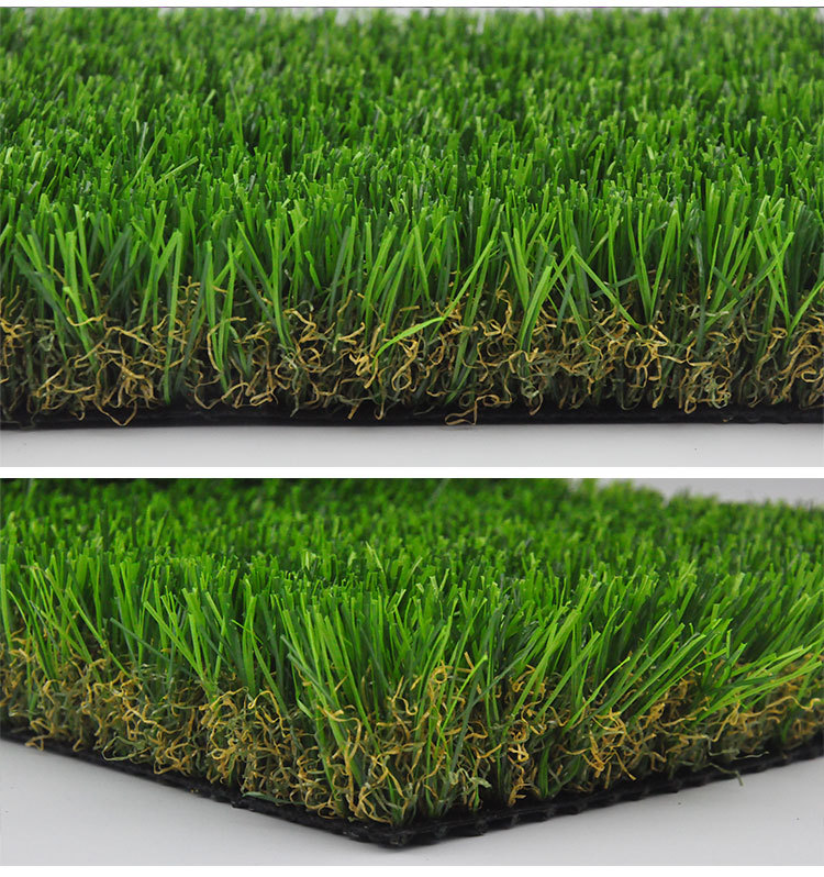 Artificial Grass Lawn Rubber Backed with Drainage Holes