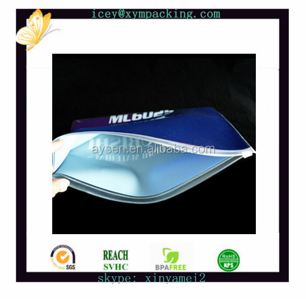 UV Printing PVC Zipper Slider bag