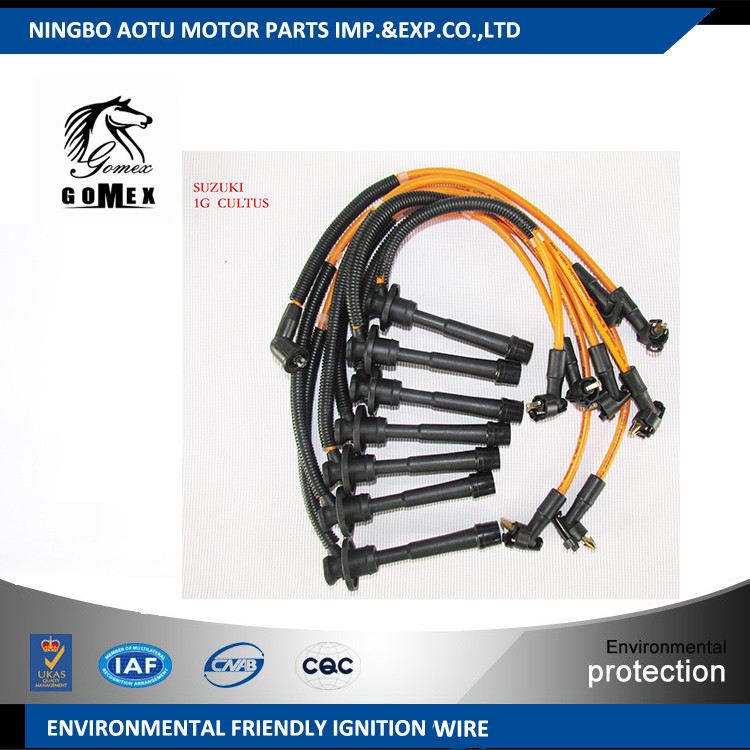 High Voltage Silicone Ignition Wire Set Ignition Cable Kit