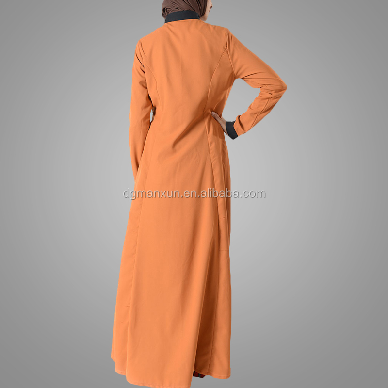 Latest embroidered muslim front open abaya islamic clothing for women turkish cardigan (3).jpg