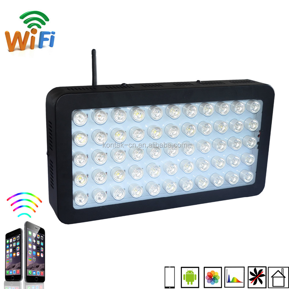 dimmable 165w led aquarium light