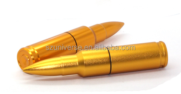ペンドライブの最新モデル金の金属の弾丸の形状のペンドライブ8gb問屋・仕入れ・卸・卸売り