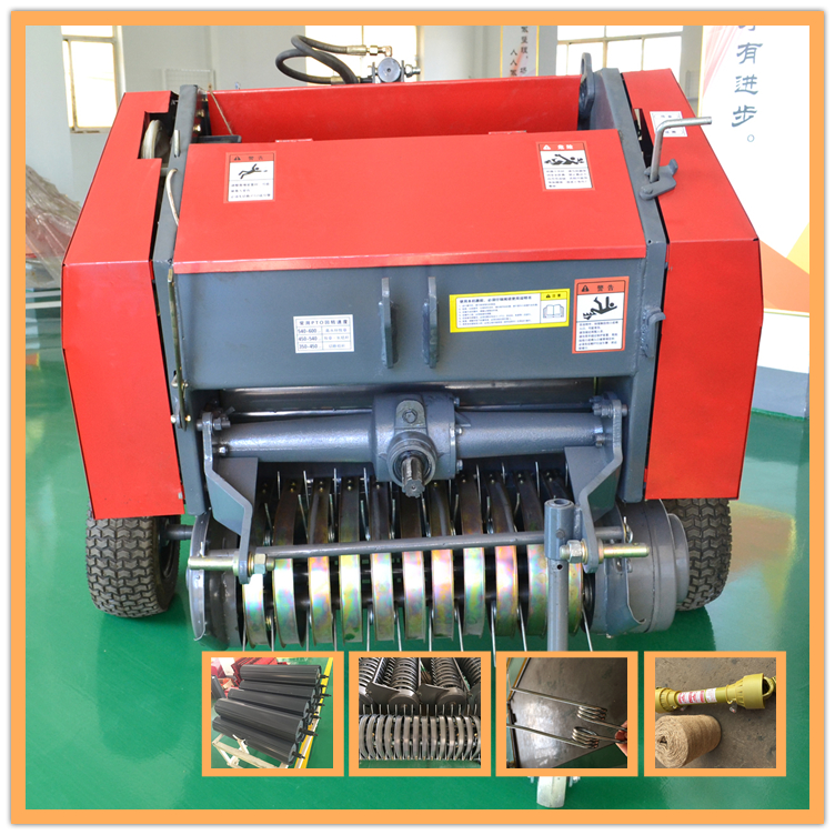 Round Baler Type And New Condition Hay Compress Small Baler For Sale