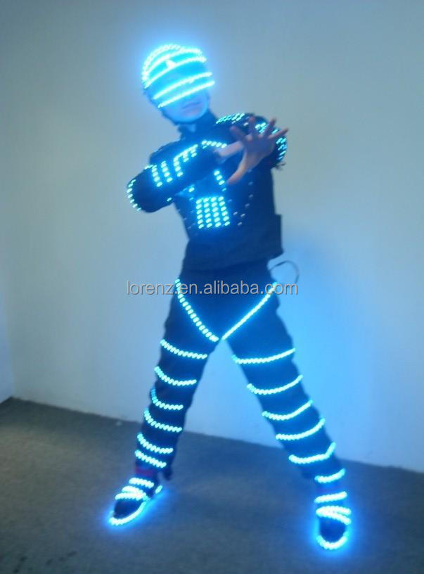 緑デビッドrobretコスプレLEDダンスの摩耗問屋・仕入れ・卸・卸売り