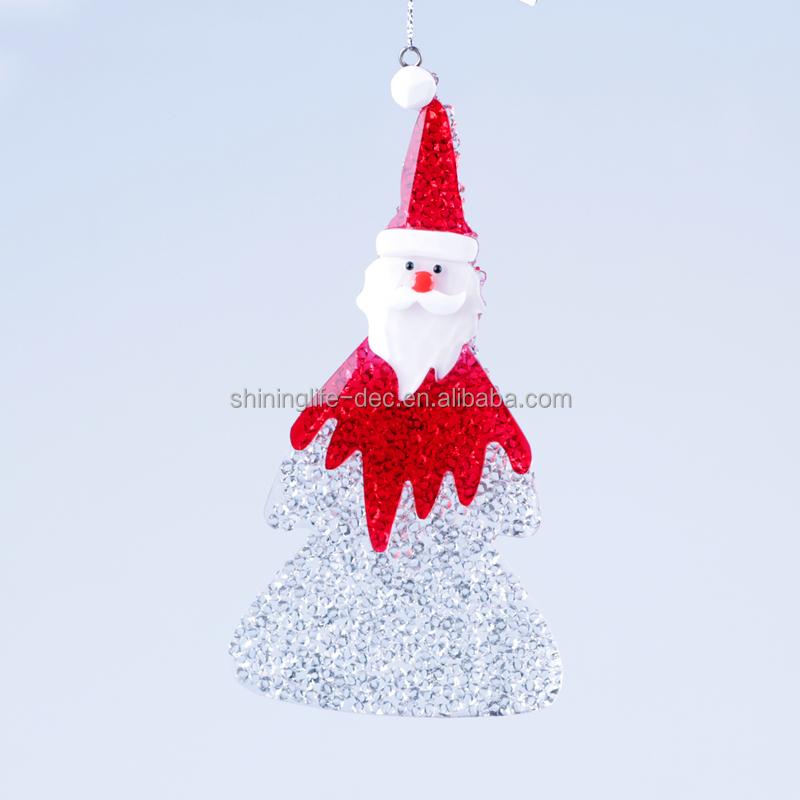 クリスマスツリーのオーナメント01402022サンタと新しいスタイルのお祭りの装飾2015シャイニングクリスタル仕入れ・メーカー・工場
