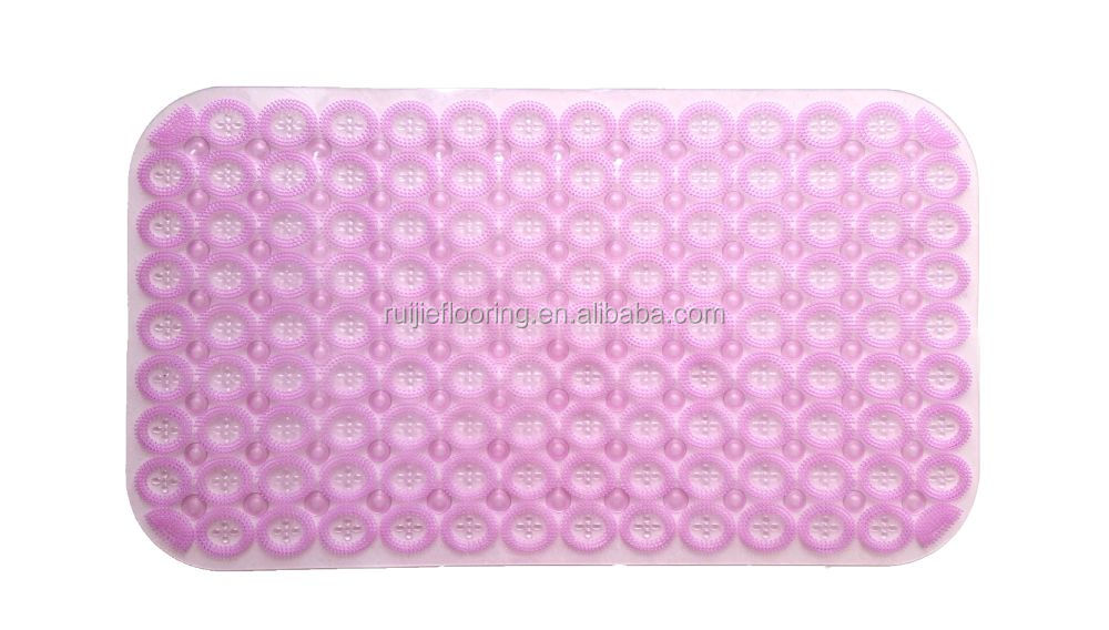 新しいデザインの家庭用のpvc2014年非- スリップの浴室のマット、 シャワーマット問屋・仕入れ・卸・卸売り
