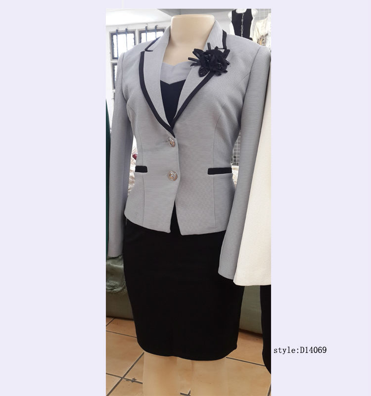 最新のアフリカの2015女性ブレザースーツ、 スーツの女性仕入れ・メーカー・工場
