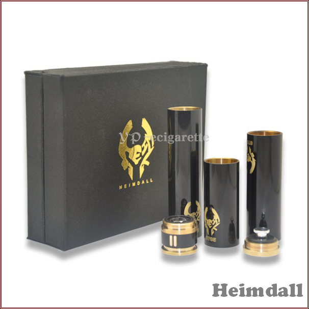 2014 Wholesal ecigator ecig mechanical mod black Heimdall Mod e-cigarette clone Heimdall Mod clone