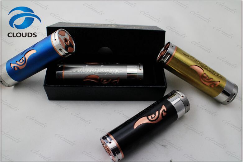 Clouds 2014 newest vape mod stingray mod clone ss/black 26650 stingray x mod clone