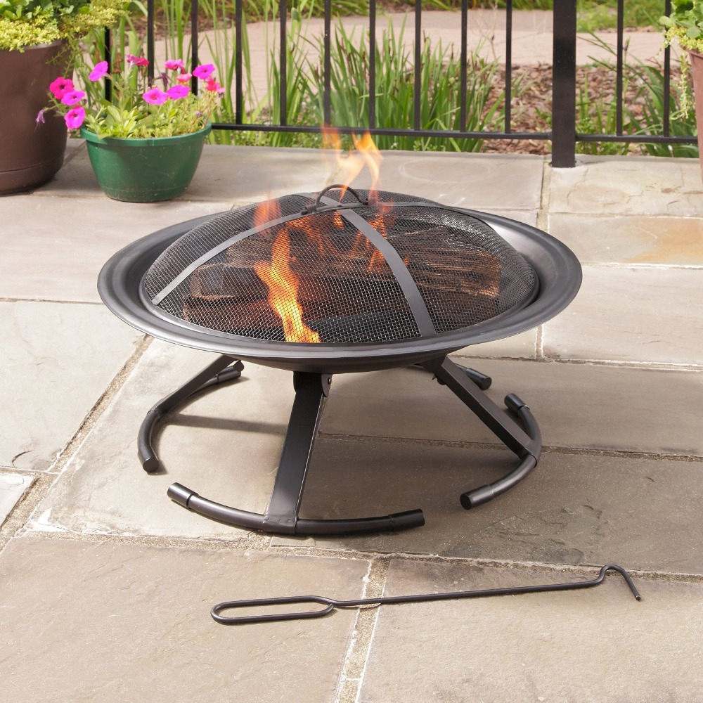 26 Inches Stainless Steel Outdoor Fire Pit And Log Burner Buy