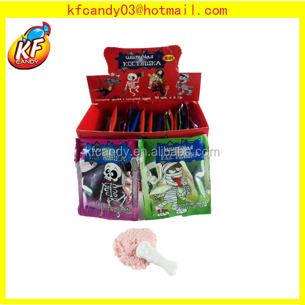 6G Delicious skull candy press with sour powder candy