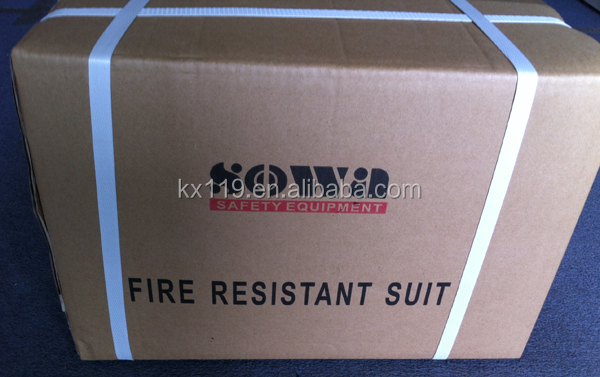 100％アルミ箔の断熱scba消防服と耐熱袋( 証拠摂氏1000度)問屋・仕入れ・卸・卸売り