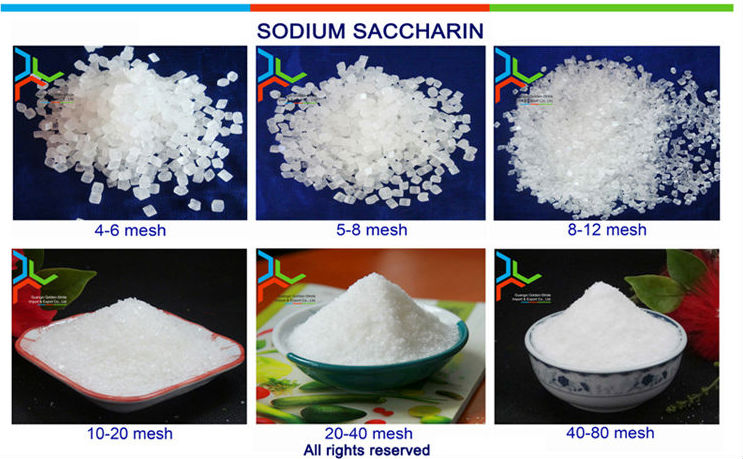 High quality Sodium saccharin BP98/USP24