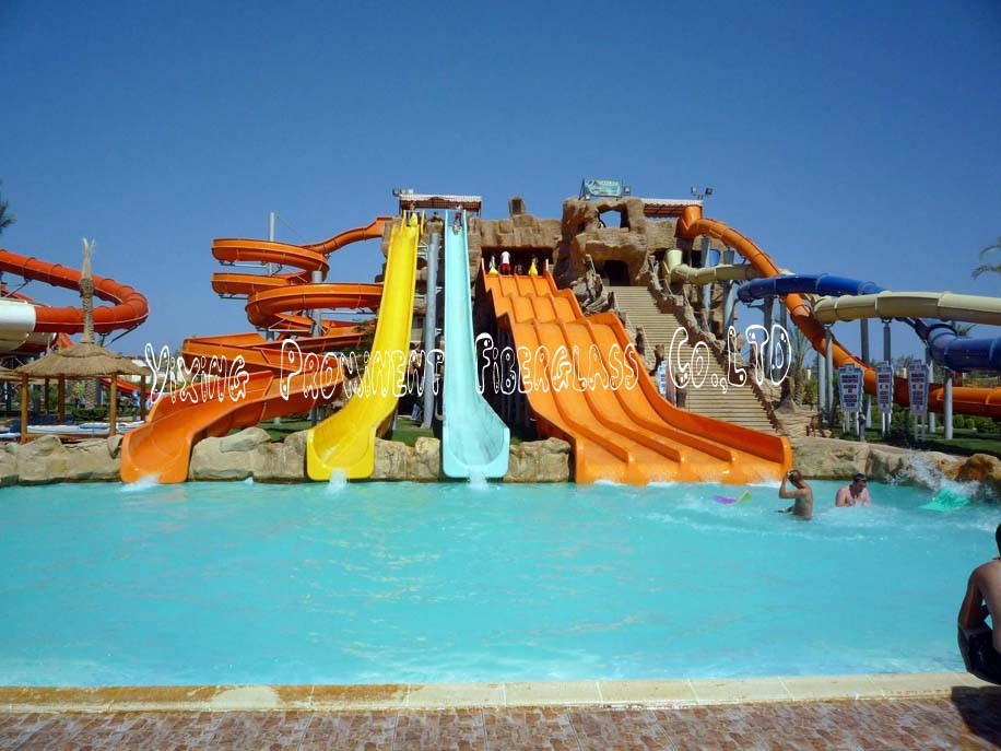 big slide water park